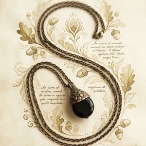 Banana Republic Elegant Black Pendant Long  Necklace